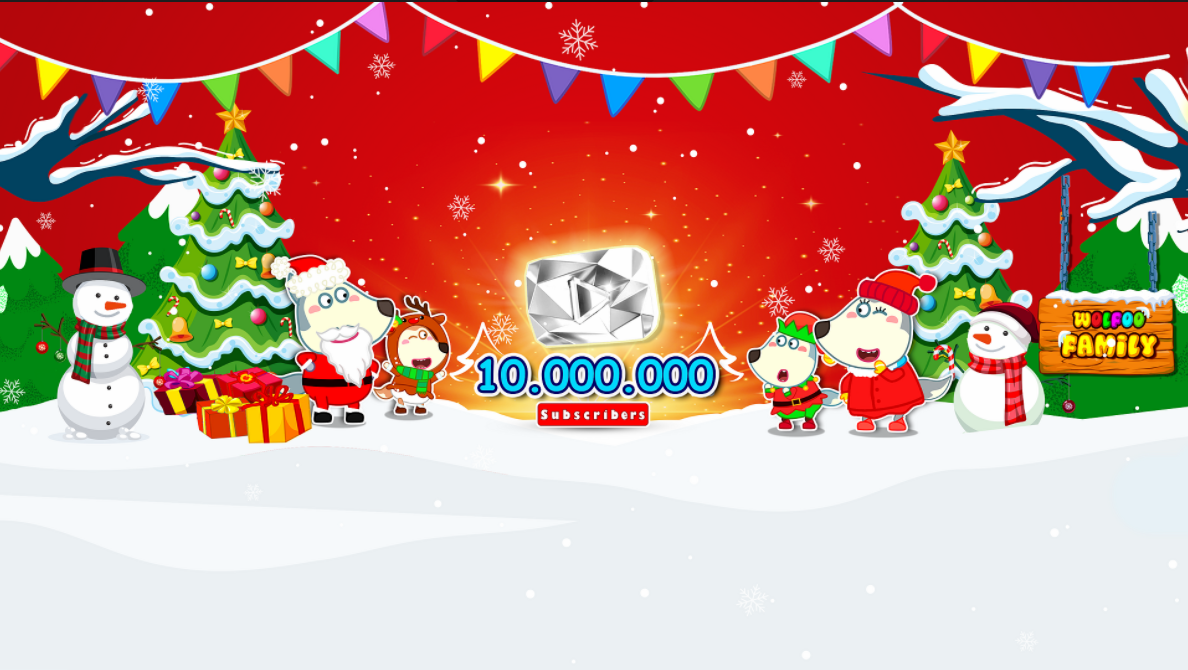Wolfoo Family cán mốc 10M subscribers – Sconnect đón nút kim cương thứ 2