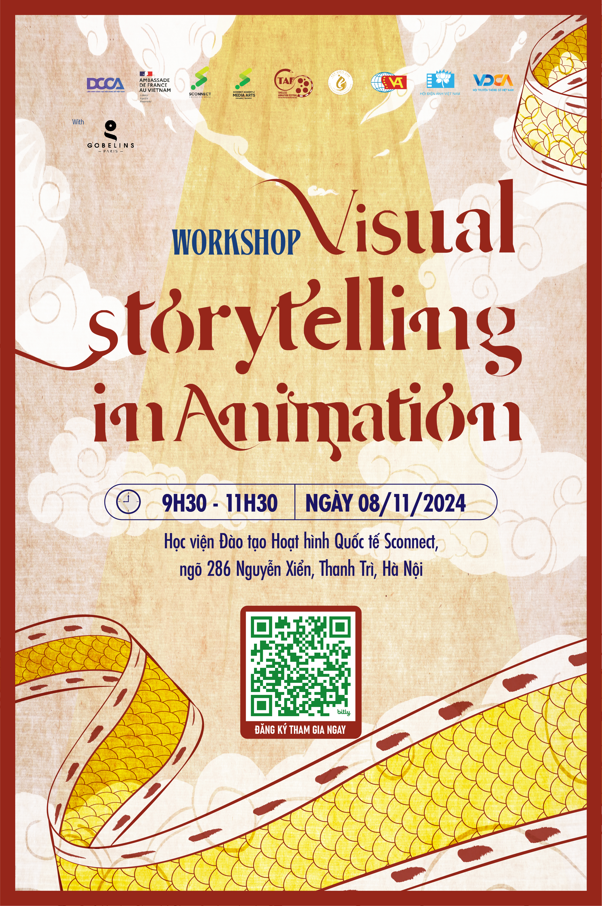 [08/11/2024] Workshop “Visual Storytelling in Animation”