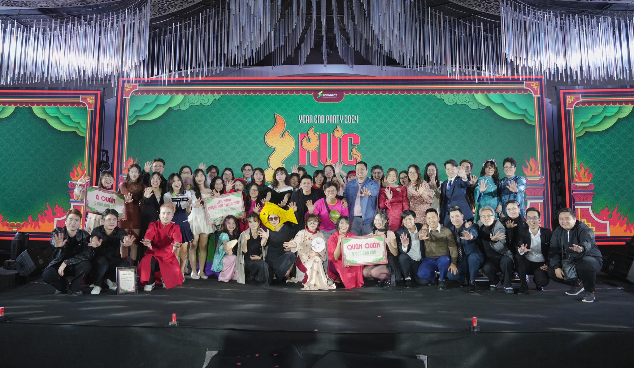 SCONNECT YEAR END PARTY 2024 – RỰC: BỪNG CHÁY KHÁT VỌNG